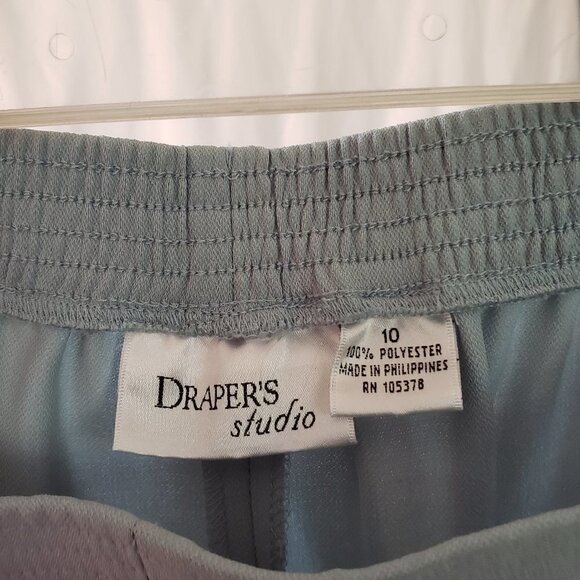 Draper's Studio Women's Light Blue Pants - Size 10 - Picture 3 of 3